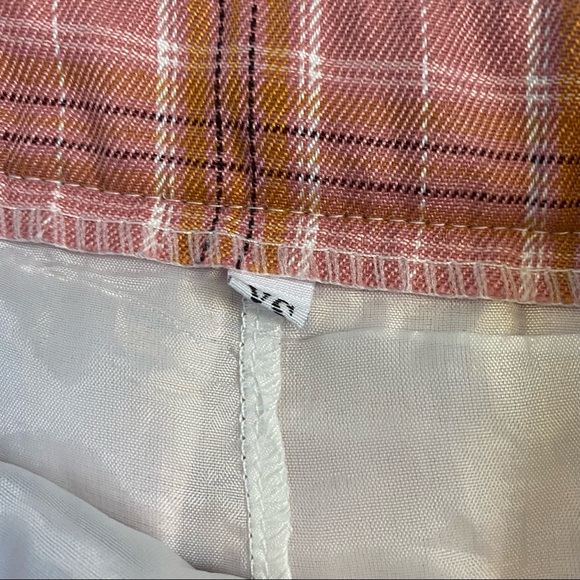 Pink plaid skort - Picture 3 of 6